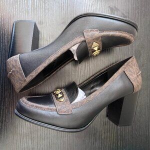 MICHAEL KORS "Jackie" Loafers With Heels | 9